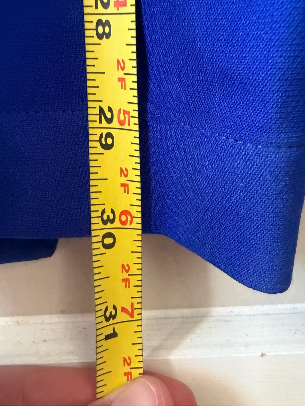 NWT Alex Marie Cobalt Blue Sleeveless Jumpsuit with Waist Accent, Size 6 - Picture 10 of 10